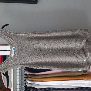Sparrow Knitted Salt and Pepper Tank